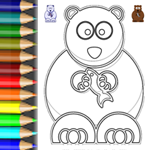 Eisbär Ausmalen. Ausmalbild Tiere. Tierbilder Malvorlagen.