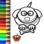 Vorlage Tiere vom Bauernhof Ausmalbild Hund