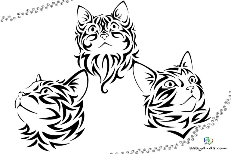  Ausmalbilder Katzenkopf Ausdrucken – RRXTV Motiv 