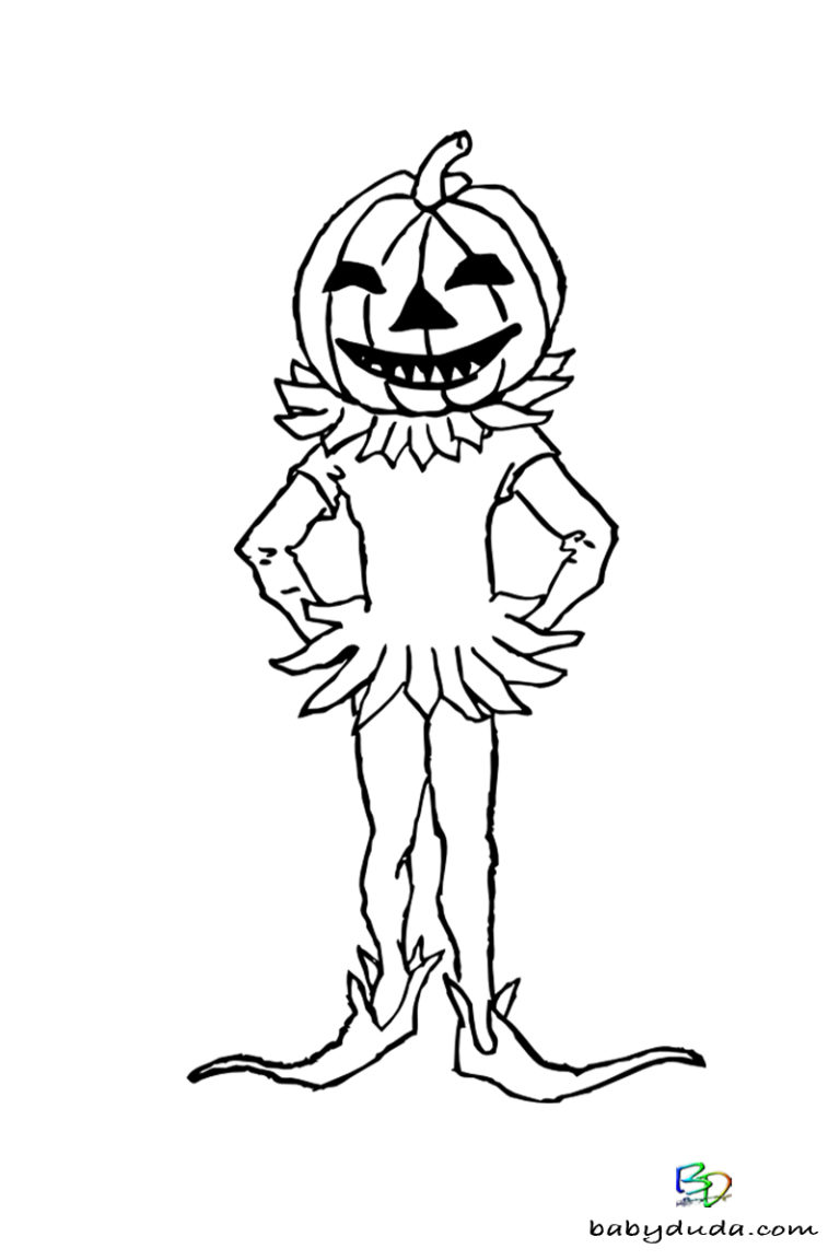 Halloween &amp; Walpurgisnacht Ausmalbilder 👻 BabyDuda » Malbuch