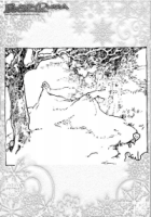 Winter Ausmalbild Schneelandschaft