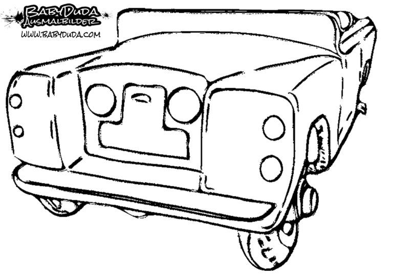 Ausmalbilder Auto &amp; Malvorlagen für Kinder BabyDuda