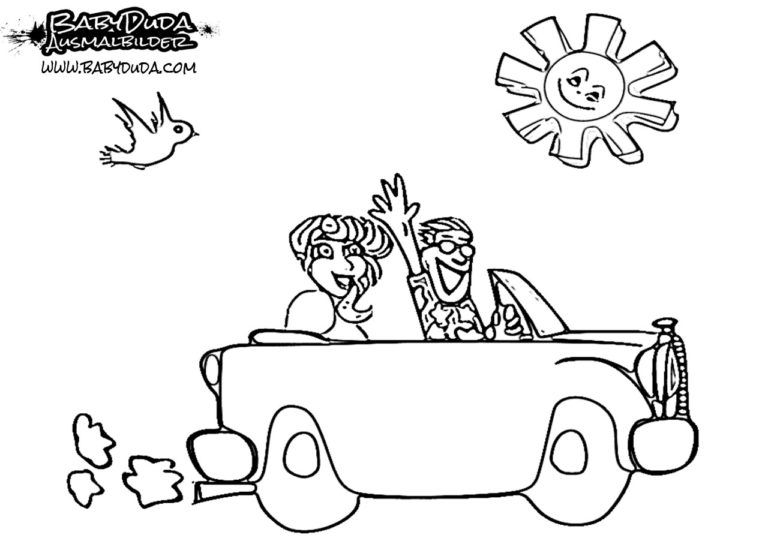ausmalbilder auto  malvorlagen für kinder  babyduda