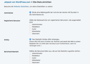 Jetpack Artikelviews im Frontend anzeigen