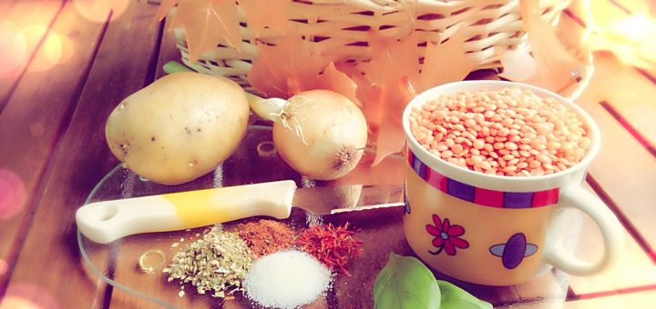 Rezept Türkische Linsensuppe für Kinder. Kochen mit Kindern