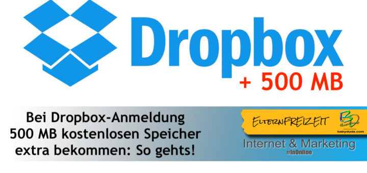 Was ist Dropbox? Und wie kann ich kostenlosen Dropbox Speicher bekommen? Hier gibst die Erklärung und 500 MB zusätzlichen Dropbox Speicher zur Anmeldung mit dazu.