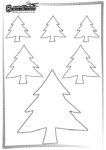 Vorlage Tannenbaum - Weihnachten Dekoration Basteln. Weihnachtsbasteln mit Kindern