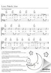 Leise, Peterle leise. Gute-Nacht-Lied Kinder zum Einschlafen. Schlaflieder Akkorde, Klavier, Gitarrengriff, Noten Zweistimmig D-Dur.
