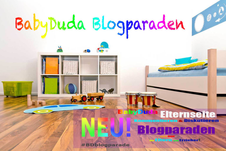 Übersicht aktueller BabyDuda Blogparaden zu den Themen Erziehung, Familie, Eltern, Kinder im Alltag. Blogparade Eltern zeitkritisch, Familienthema anders